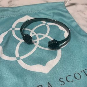 Kendra Scott Black Drusy Bracelet